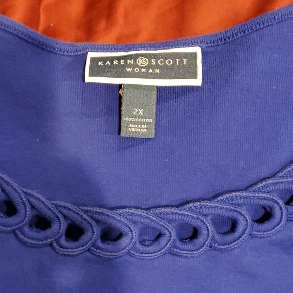 Blue blouse - Picture 2 of 3